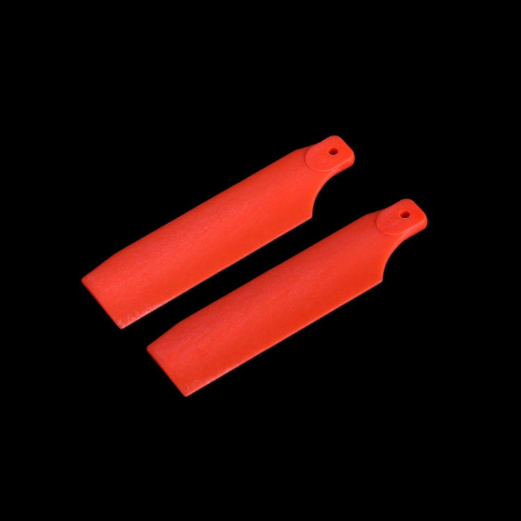 450サイズ　RCヘリ用　テールローター　樹脂製　オレンジ